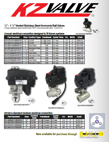 KZ NH3 Brochure