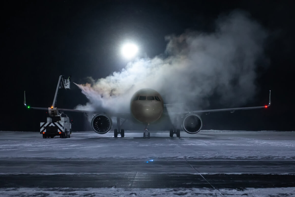 aerial deicing