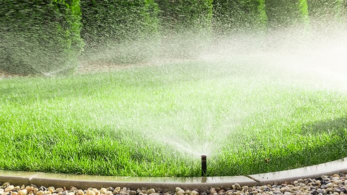 residential lawn irrigation