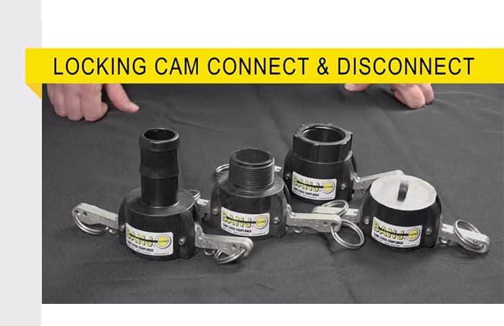 Locking Cam Connect & Disconnect