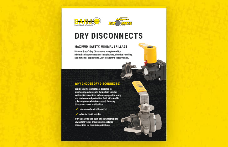 Dry Disconnects Sales Sheet